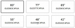 �������� 55 ���� LG OLED evo ��� - OLED55C4PUA
