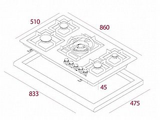 ������ �� Teka EFX-90 5G � �����, ����� ������ ����� 90 �"�