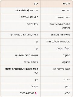 �������� ������� PAC-MK54BC � ������� ��5 ������ VRF, ����� �����