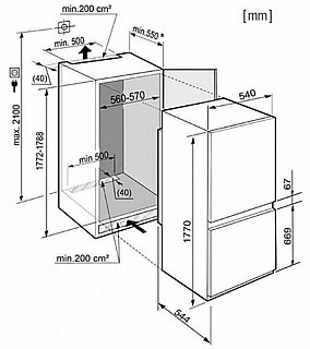 ���� ������ ����� Liebherr ICND5123 �253 ����� �����