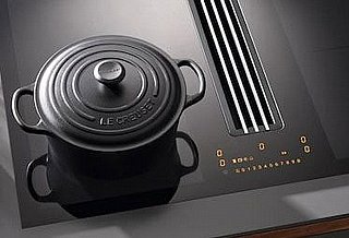 ������ ��������� Miele KMDA 7676 FL-A �� ����� ������ (DownDraft)